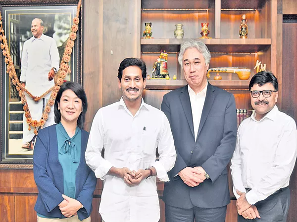 Japan Consul General Meeting with CM YS Jagan - Sakshi