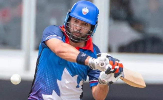  Yuvraj Singh shines with bat again for Toronto Nationals - Sakshi