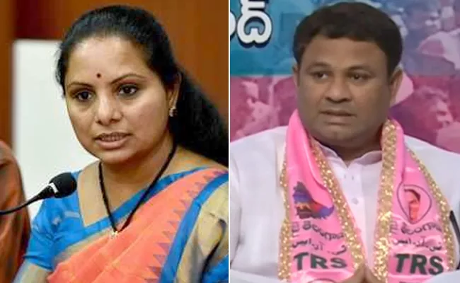 Former MP Kavitha And MLA Ganesh Gupta At Induru - Sakshi