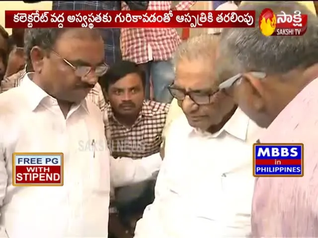 YSRCP Leader Ummareddy Venkateswarlu Hospitalized