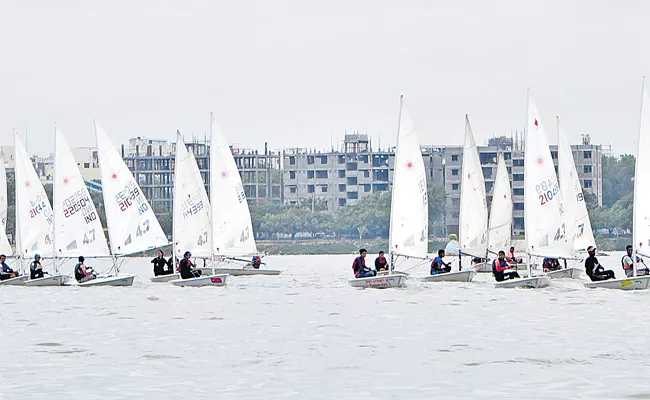 Jitesh Leads in Sailing Championship - Sakshi