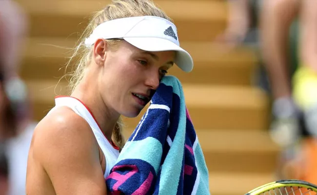 Wimbledon 2019 Caroline Wozniacki Out - Sakshi