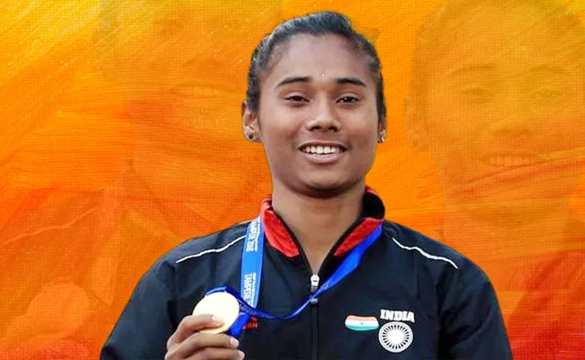 Hima Das Wins 200m Gold In Poland - Sakshi