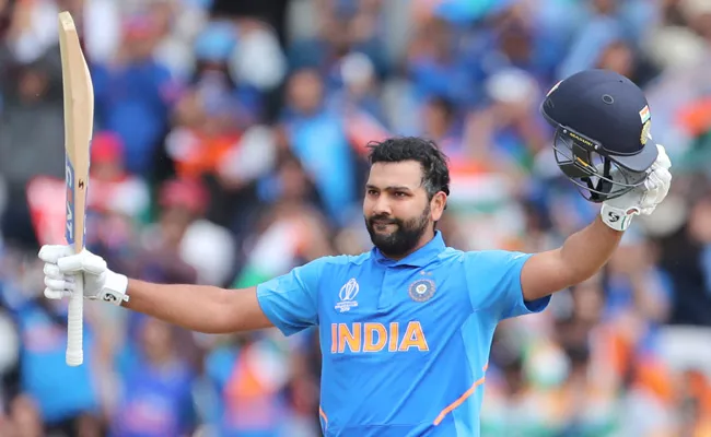 Rohit Sharma Create New World Cup Records Against Sri Lanka Match - Sakshi