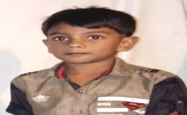 A Boy Died In Road Accident In Khammam - Sakshi