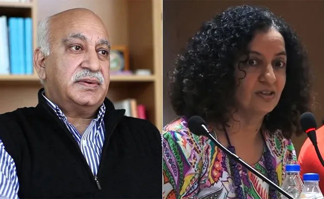 MJ Akbar Says The Allegations Made By Priya Ramani On Him Were Not True  - Sakshi