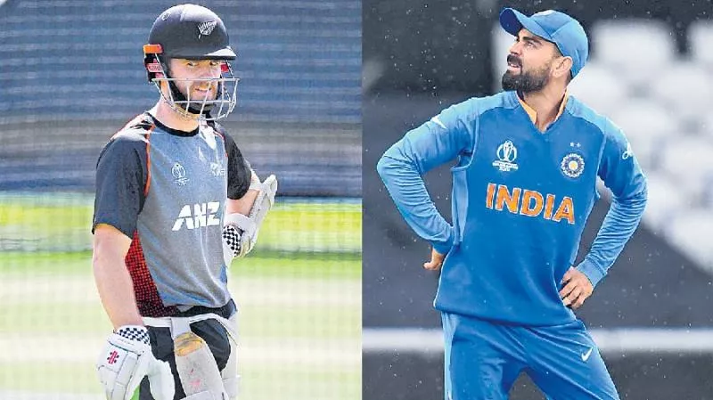 India vs New Zealand and Australia vs England in semifinals - Sakshi