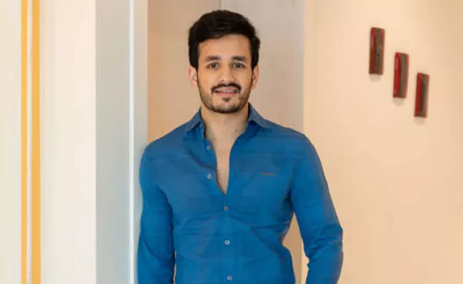 Akkineni Akhil Visits Tirumala Temple - Sakshi