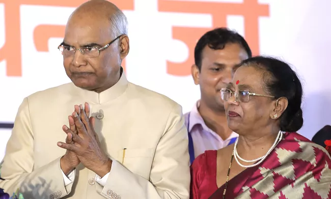 Indian President Ramnath Kovind Attends Chandrayaans Launch - Sakshi