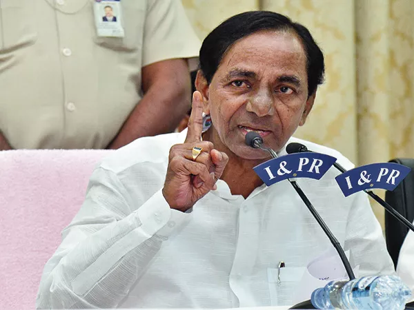 CM KCR Warning to panchayats and municipalities and corporations - Sakshi