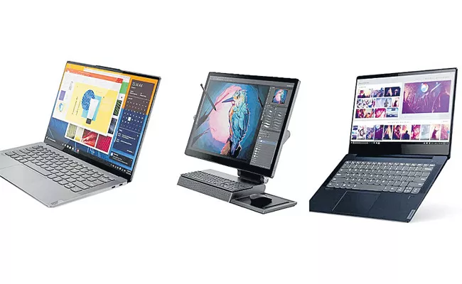 Lenovo Launch Ultra Slim Notebook And Desktops - Sakshi