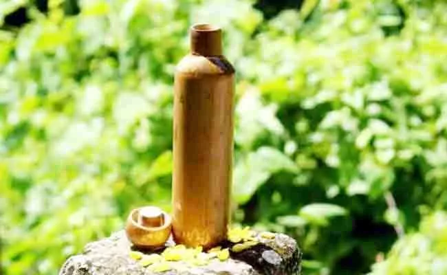 Assam IIT Former Student Makes Leak Free Bamboo Water Bottles - Sakshi