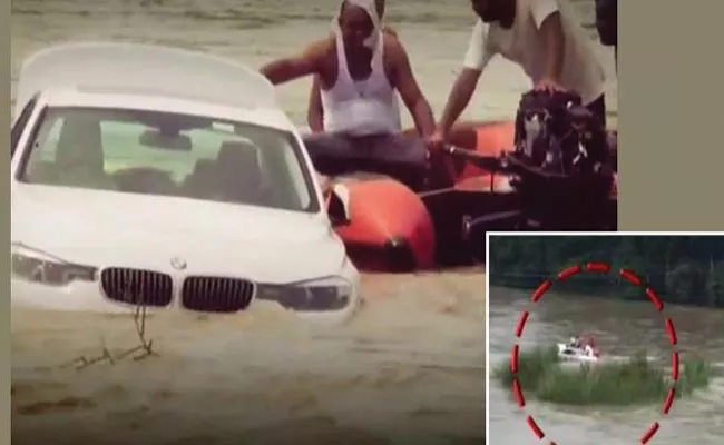 Haryana Man Pushes New BMW In River After Father Denies Jaguar - Sakshi