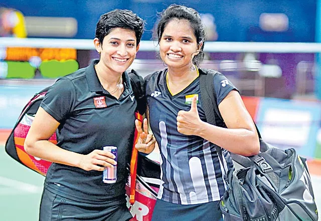 Sourabh Verma, Ashwini Ponnappa-Sikki Reddy Enter Final - Sakshi