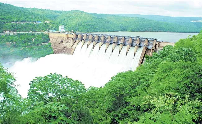 overflowing Krishna river increased drastically  - Sakshi