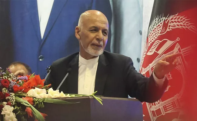 Afghan President Ashraf Ghani Fires on America - Sakshi