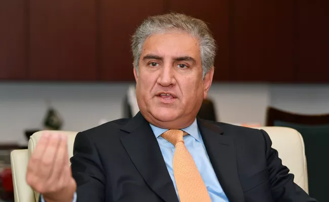 Pak Foreign Minister Shah Mehmood Qureshi India Move On Jammu Kashmir - Sakshi