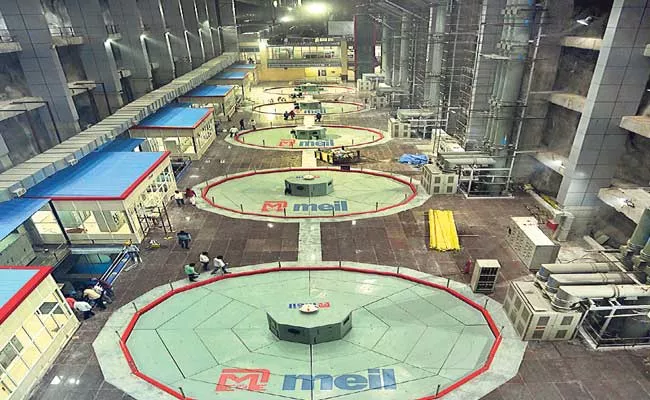 Kaleshwaram Laxmipur Underground Pump House Ready For Inauguration - Sakshi