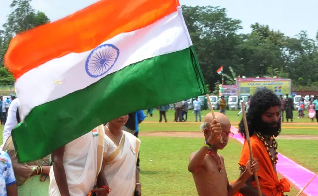 Independence Day Celebrations In Srikakulam District - Sakshi