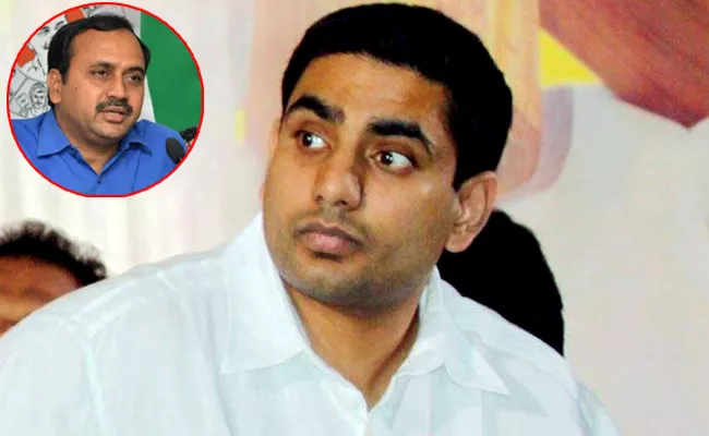 YSRCP MLA RK Lashes Out at Nara Lokesh - Sakshi