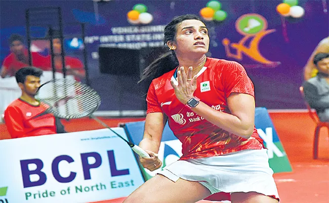 PV Sindhu Says No Pressure Hoping To Do Well At World Championship - Sakshi