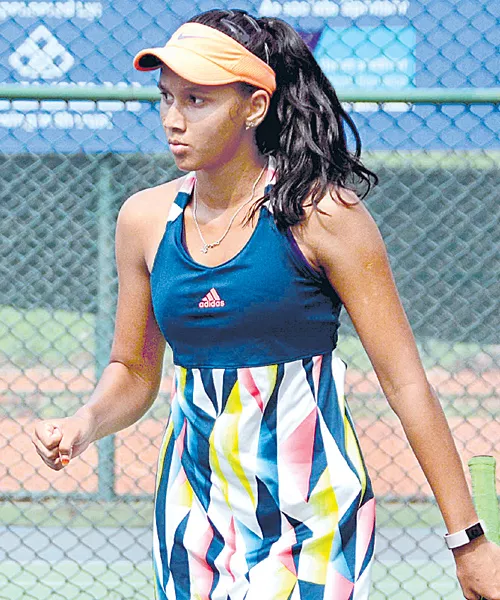 Srivalli Enters Final Of Tennis Championship - Sakshi