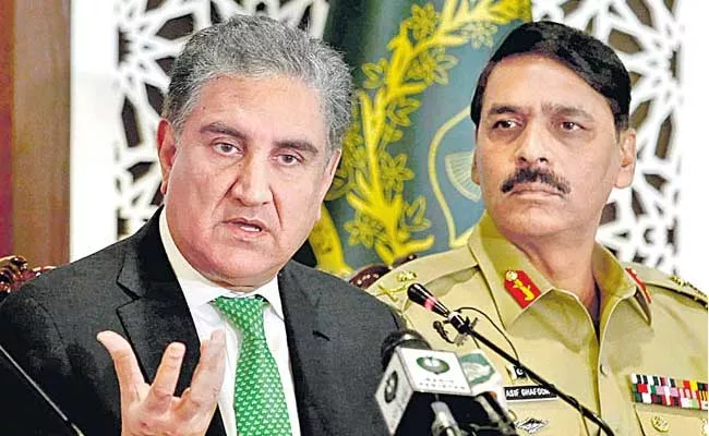 May India Attack On Me Says Pak Minister Qureshi - Sakshi