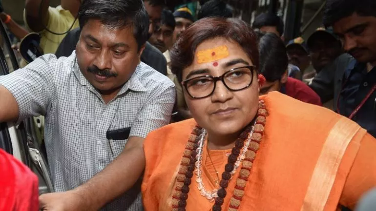 Sadhvi Pragya Says Those Who Support PM Modi And Amit Shah Were Patriots - Sakshi