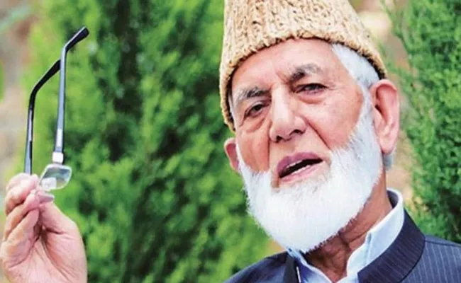 Syed Geelani had internet phone access during J and K lockdown, 2 BSNL officers suspended - Sakshi