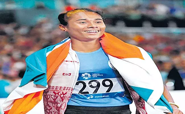 athlete Hima Das Won Gold In Czech Republic - Sakshi