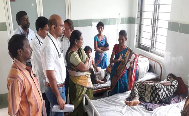 DCHS usha shree Checks cheepurupalli Primary Health Centre - Sakshi