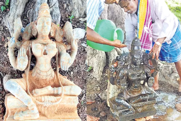 Oldest temple on the farm - Sakshi