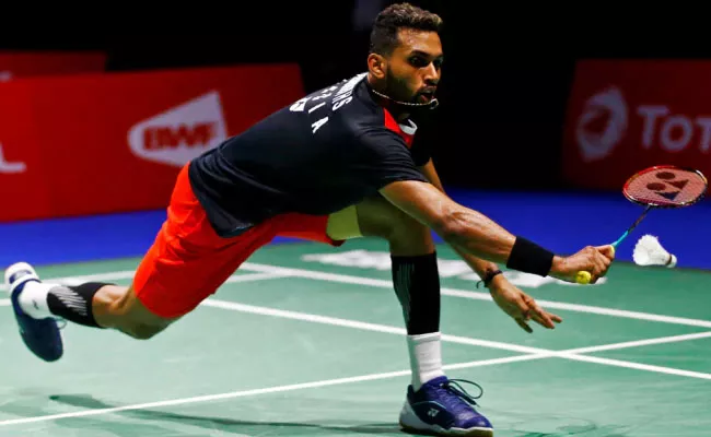 BWF World Championships HS Prannoy Stuns Lin Dan - Sakshi