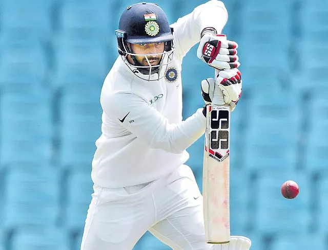 Ajinkya Rahane hits much-needed fifty after Hanuma Vihari 64 on Day 3 - Sakshi