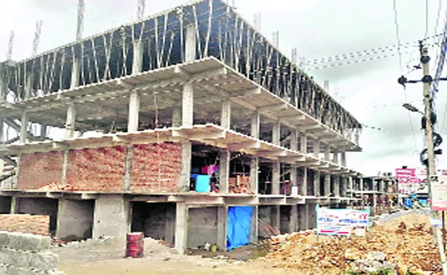 Illegally Constructed Buildings In Sangareddy - Sakshi