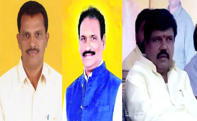 TDP Three Leaders Are Escaped From Police In Tini - Sakshi