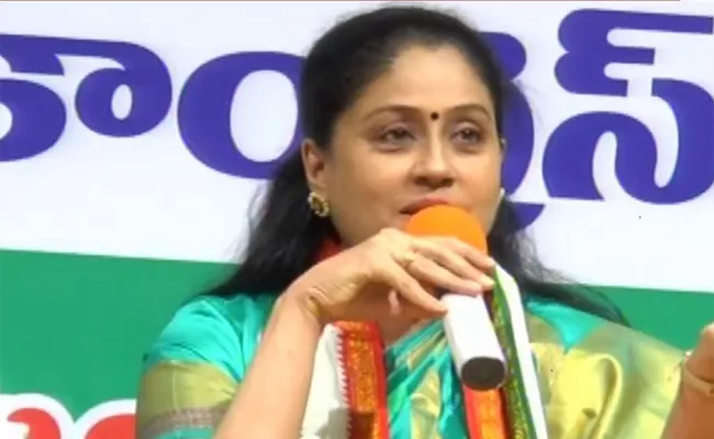 Vijayashanthi Fires On CM KCR, KTR About Telangana Inter Results Row - Sakshi