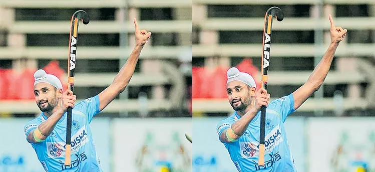 India beat Japan 6-3 to clinch final berth in Olympic Test Event - Sakshi