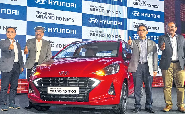 Hyundai Launch Grand i10 Nios - Sakshi