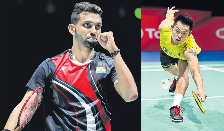 HS Prannoy Trumps Lin Dan to Enter Round 3 of World Badminton Championships - Sakshi