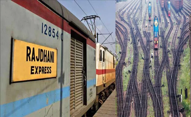 Rajdhani Express Speed Increment Reduces Delhi-Mumbai Journey - Sakshi