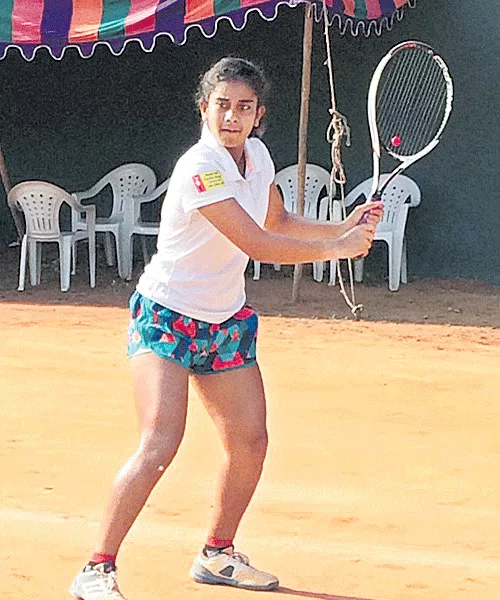 Sai Dedeepya Enters Semi Final Of AITA Tourney - Sakshi