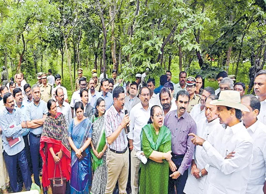 CM KCR Visit Siddipet District With Ministers And District Collectors - Sakshi