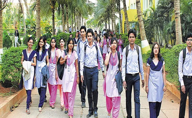 Engineering Colleges Collecting Extra Fee For Attendance - Sakshi