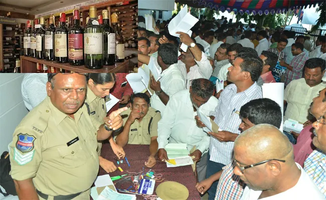 Liquor Stores Auction Soon In Mahabubnagar - Sakshi