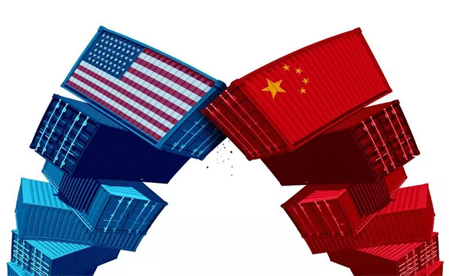 America And China Tariff War - Sakshi