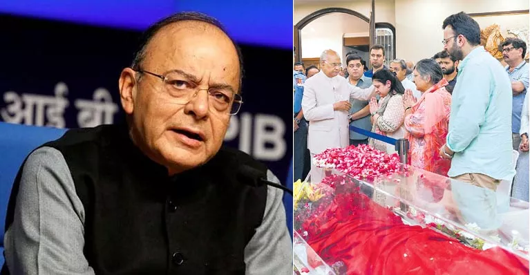 Veteran BJP leader Arun Jaitley passes away - Sakshi