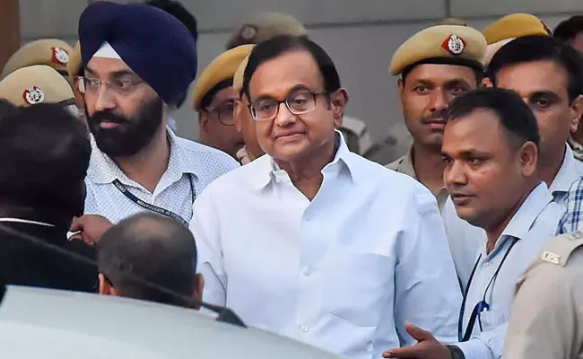 Chidambaram CBI Custody Extended By Four Days In INX Media Case - Sakshi