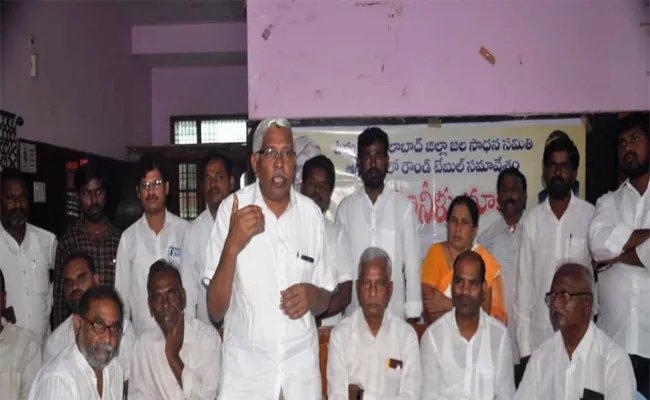 Kodandaram Demands For Project At Tummidihatti - Sakshi