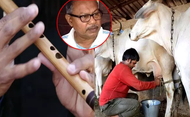 Assam BJP MLA Said Cows Produce More Milk While Playing Flute - Sakshi